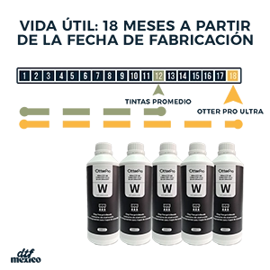 Tintas DTF Textil Otter Pro Ultra