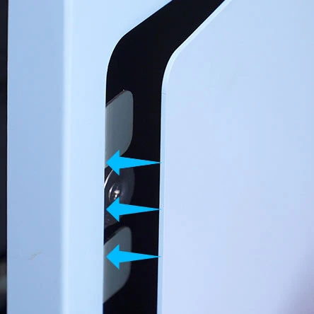 Puerta de inspección magnética