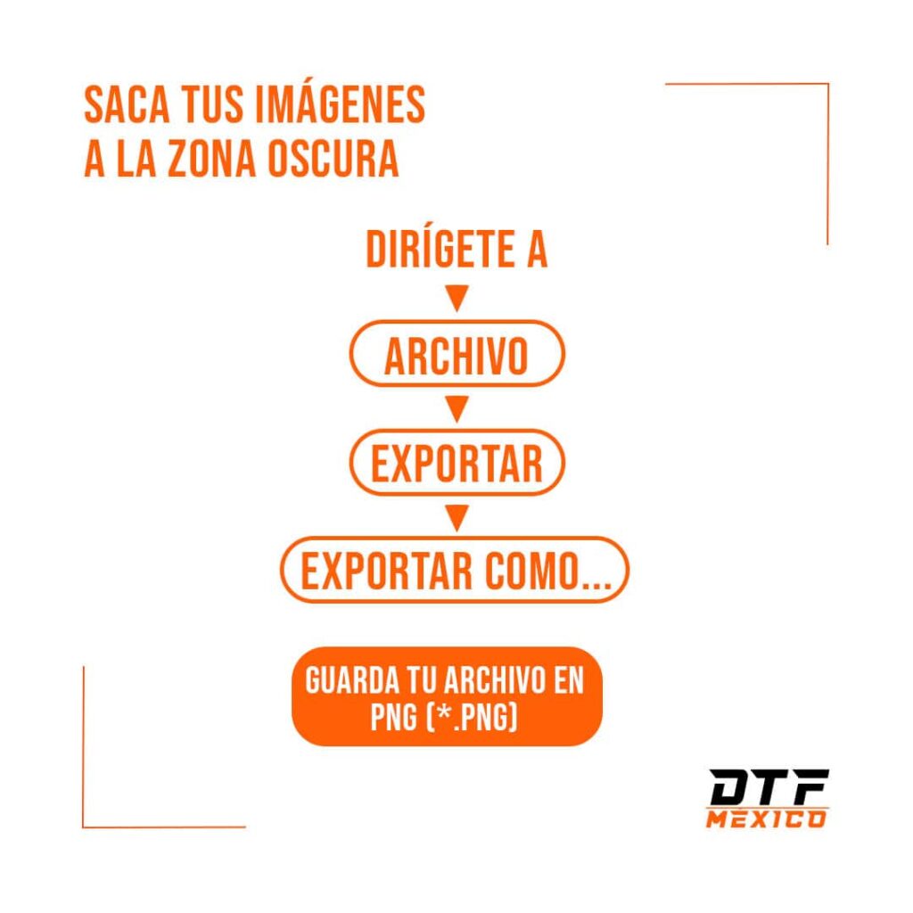 Como preparar archivo para impresion DTF