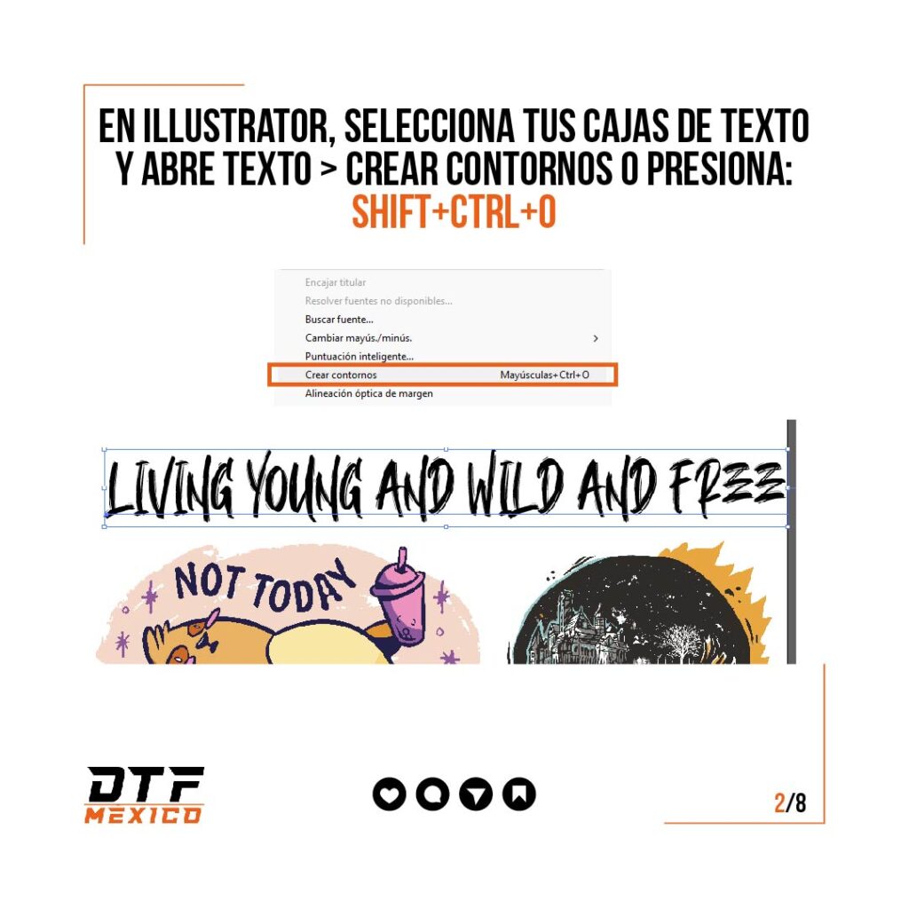 archivo para impresion DTF en PDF