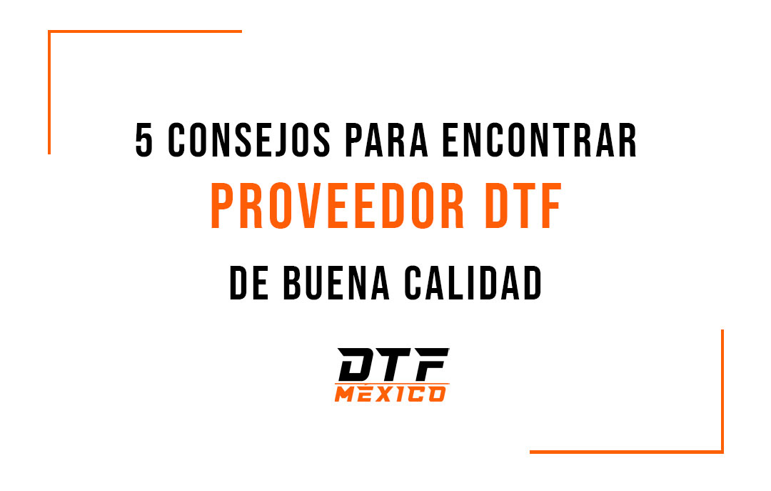 proveedor de impresión dtf